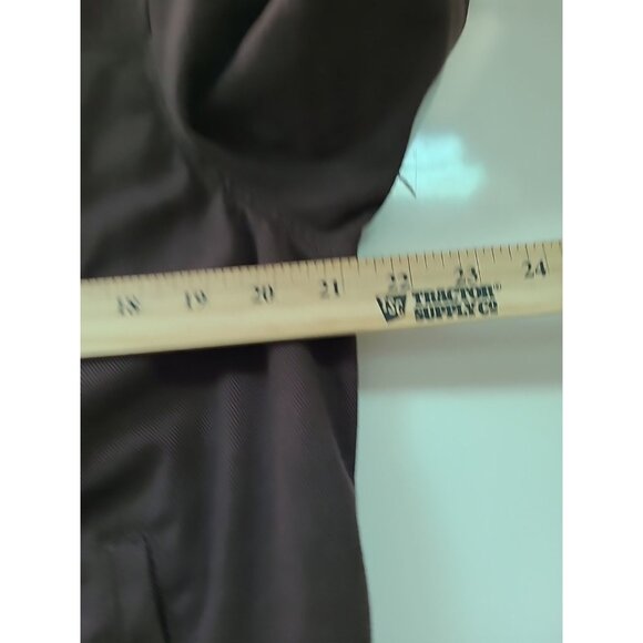 Bridgewater Studio Vintage Denim Jacket Womens 14WP Brown Trucker Pockets - Picture 7 of 10